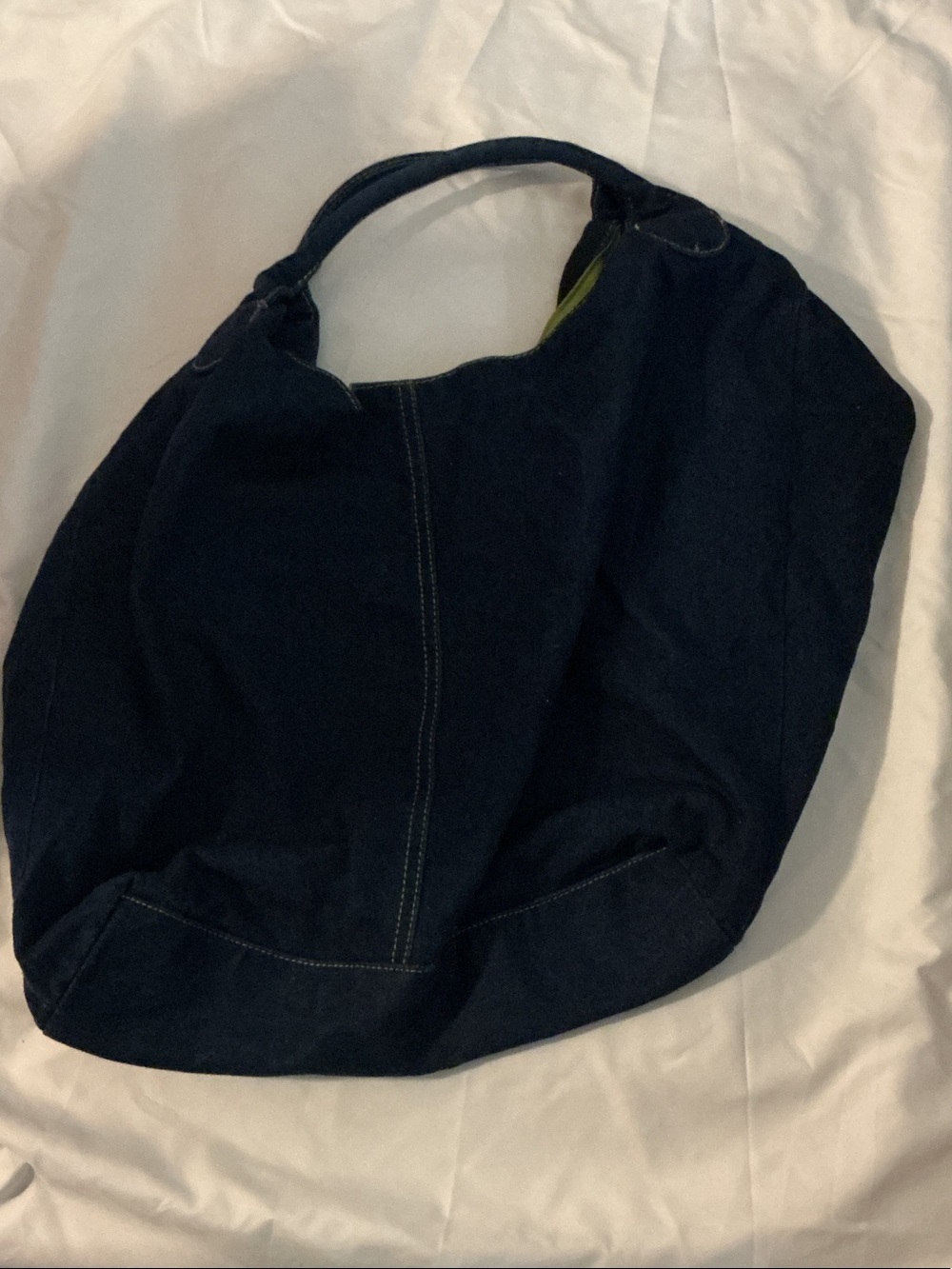 Old Navy Dark Navy Shoulder Tote Bag